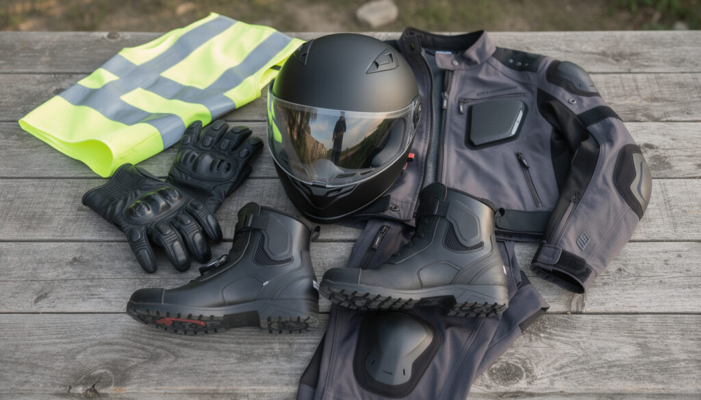 découvrez les équipements essentiels pour assurer sécurité et confort aux motards débutants, afin de bien commencer votre aventure à moto.