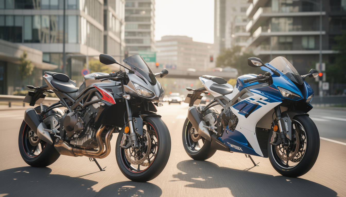 découvrez les différences entre roadsters et motos sportives pour bien choisir votre moto en 2026, selon vos besoins et votre style de conduite.